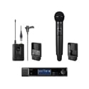 Audio-Technica ATW-D50-DRX-BLH - D50 2-Channel Body-Pack &  Handheld System with Lavalier