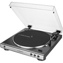 Photo of Audio-Technica AT-LP60X-GM Fully Automatic Belt-Drive Turntable - Gunmetal/Black
