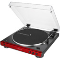 Photo of Audio-Technica AT-LP60XBT-RD Fully Automatic Wireless Belt-Drive Turntable - Red