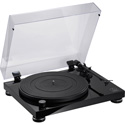 Photo of Audio-Technica AT-LPW50PB Fully Manual Belt-Drive Turntable with 30mm Piano - MDF Plinth and Speed Sensor - Black