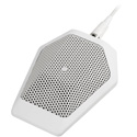 Audio-Technica U851RWb Cardioid Condenser Boundary Mic with Integral Power Module - Phantom Power Only - White