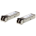 ATEN 2A-136G 1.25G Multi-Mode LC Fiber SFP Module Pair - 1 GbE Connectivity up to 1800 Feet - 850nm