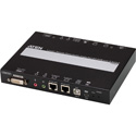 ATEN CN9600 1-Local/Remote Share Access Single Port DVI KVM over IP Switch with KVM Cable and Mounting Kit