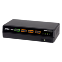 ATEN CS1144DPH4 4-Port USB 5K DisplayPort/HDMI Dual Display Universal Secure KVM Switch - PSD PP v4.0 Compliant