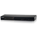 ATEN KH1516Ai 1-Local/Remote Share Access 16-Port Cat 5 KVM over IP Switch with Daisy-Chain Port
