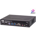 Photo of ATEN KX9980T 5K DisplayPort Dual Display KVM over IP Transmitter with Ultra-fast USB 3.2 Peripheral Extension
