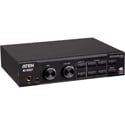 Photo of ATEN VP1421 4x2 True 4K Presentation Matrix Switch with Scaling/DSP and HDBaseT-Lite