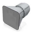 Atlas AH42-212-BSG 3-Way Stadium Horn Speaker with 40 x 20 Degree Coverage Pattern