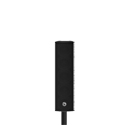 AtlasIED ALA5T-B 5 Speaker Full Range Line Array Speaker System - Black