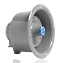 Atlas APF-15T Flanged Emergency Horn Speaker with 15W 25V / 70V Transformer TAA Compliant - Wall Mountable