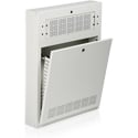 AtlasIED AWR2W-HR 2RU Tilt Out Half Rack Wall Cabinet - In-Wall or Surface Mount