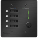 Atlas BBWP-K4B BlueBridge DSP Controller with 4-Button Controller and Level Control - Black