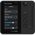 Photo of AtlasIED C-T4 Atmosphere Wall Controller with 4.3-Inch Programmable Touchscreen and Customizable Action Buttons - Black