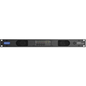 AtlasIED DPA804 800 Watt Networkable 4-Channel Power Amplifier w/ Card Slot For Optional Dante Network Audio