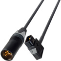 Photo of Laird Atomos DC Power Cable - PowerTap D to XLR4 Male - 1 Foot