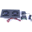 Photo of ATM 00-401-01 SEC-1 Small Enclosure Cooler - with Two Fans Thermal Control Assembly Fan Mounting Plate and Power Supply