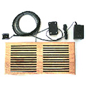 Photo of ATM 00-503-MA Cool Vent III Intake Self-contained Air Moving Device for Enclosures with 2 120mm Fans - in maple