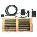 ATM 00-503-PG Cool Vent III Intake Self-contained Air Moving Device for Enclosures with 2 120mm Fans - Grade(Poplar)