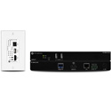Atlona AT-OME-EX-WP-KIT Omega 4K/UHD HDMI Over HDBaseT TX Wallplate/RX with USB - Control and PoE