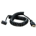 Atomos ATOMCAB013 Coiled Right-angle Micro HDMI to Full HDMI Cable (50-65cm)