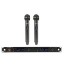 Photo of Audix AP62 OM5 Wireless Mic System with R62 Two Channel True Diversity Receiver & Two H60/OM5 Handheld Transmitters