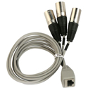 Audix CBLM3XLR RJ45 Female to XLR Connectors Breakout Cable for M3 and M3W