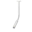 Audix M40W6 Hanging Integrated White Gooseneck Ceiling Mic With 6 Inch Gooseneck