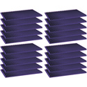 Photo of Auralex - 1 Inch Studiofoam Wedge- Purple