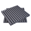 Auralex 2SF-T-22CHA-HP 2 Inch 24x24 StudioFoam T Panels - 12-Pack