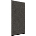 Photo of Auralex B224OBS-C 2x24x48 Inch Fabric Wrapped Acoustical Absorption Panel - Beveled Edge - Obsidian