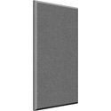 Auralex ProPanel Wall Panels 2 x 24 x 48 Inch Acoustic Panel with Beveled Edge - Slate Fabric - AFN 2 Impaling Clips