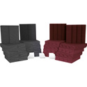 Photo of Auralex - D36-DST Roominator Kit - (Mix of Charcoal and Burgundy Panels)