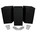 Auralex ProPanel SonoSuede Kit 2 All-In-One Premium Acoustical Room Treatment Systems