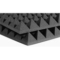 Auralex 24x24x2 Inch Studiofoam-22 Pyramids - Gray - 12 Pack