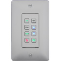 Aurora DXB-8-W 8-Button Backlit Panel - White