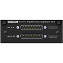 AuviTran AxC-AS16o v2 High Density Analog Audio Output Card with 16 Out on 2x DSUB DB-25
