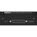 AuviTran Audio Toolbox AxC-AS8M v2 High Density Mic/Line Card with 8 In on DSUB DB25