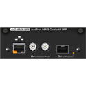 AuviTran Audio Toolbox AxC-MADI/SFP MADI Card with 64 In/64 Out on 2x BNC or SFP Cage + Remote IP Control on RJ45