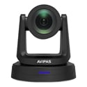 AViPAS AV-2025B 20x Optical Zoom HDMI/USB 2.0 PoE Powered PTZ Camera - 1920 x 1080p - Black