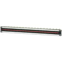 Photo of AVP AV-D236E1-AMN75-BZ 1 RU Midsize (Mini-WECO) Video Patch Panel - 2 x 36 - Normaled - Terminating