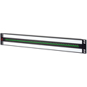 Photo of AVP AV-U232E15-UHR2-BZ 1.5RU Mini-BNC UHD Micro 12G Video Patch Panel - 2 x 32 - Non-Normaled - Non-Terminated