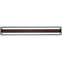 Photo of AVP AV-D236E15-AMN-B21 1.5 RU Midsize (Mini-WECO) Video Patch Panel - 2 x 36 - Normaled - Non-Terminating w/ Cable Bar