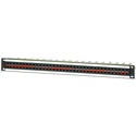 Photo of AVP AV-D236E1-AMN-BZ 1 RU Midsize (Mini-WECO) Video Patch Panel - 2 x 36 - Normaled - Non-Terminating
