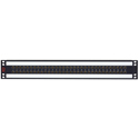 Photo of AVP AV-G224E15-AE8KS-B10 1.5 RU 4K/8K E Series Video Patch Panel - 2 x 24 - Non-Normaled - Non-Terminating w/ Cable Bar