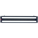 Photo of AVP AV-G226E2-AE8KS-B10 2 RU UHD 4K/8K E Series Video Patch Panel - 2 x 26 - Non-Normaled - Non-Terminating w/ Cable Bar