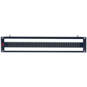 Photo of AVP AV-G232E2-AE8KS-B10 2 RU UHD 4K/8K E Series Video Patch Panel - 2 x 32 - Non-Normaled - Non-Terminating w/ Cable Bar