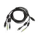 Photo of Vertiv Avocent CBL0102 USB Keyboard/Mouse/DisplayPort & Audio Cable for Vertiv Avocent SV / SC Series Switches - 6ft