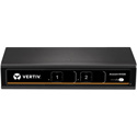 Photo of Vertiv Avocent SV220-001 2 Port KVM DVI Single Monitor Desktop Switch