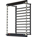 AVP HABF10-ICMS-B60 12RU Patch Panel Rack Frame - Accommodates 10 Rack Units with Intergrated Cable Management Frame