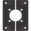 Photo of AVP MB8SP-RM04 Modular Bulkhead Adapter Plate for Canare Triax CCM7-PFRC/CCM5-PFRC/CCF4-JKR/CCM4-PKR